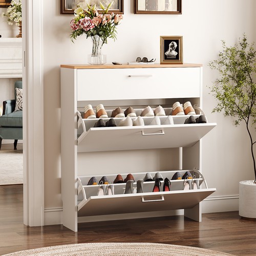 80cm slim shoe storage cabinet - shoe,