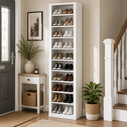 Shoe cabinet tier - tier, narrow