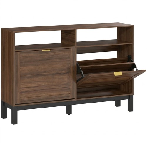 Shoe cabinet with - with, flip