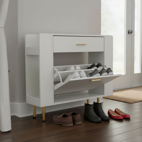 Drawer shoe storage cabinet - storage,