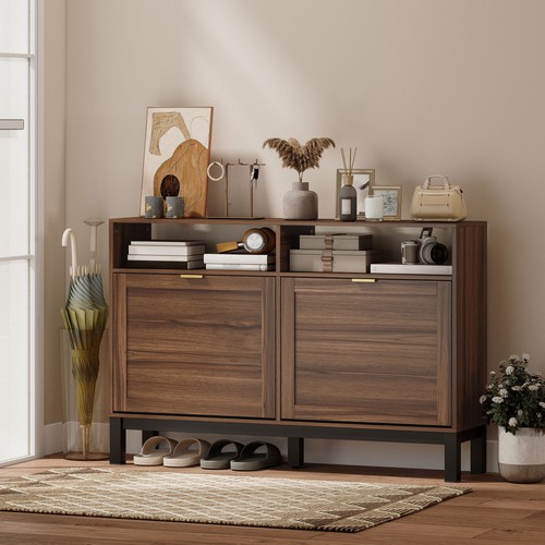 Shoe cabinet with flip - cabinet,